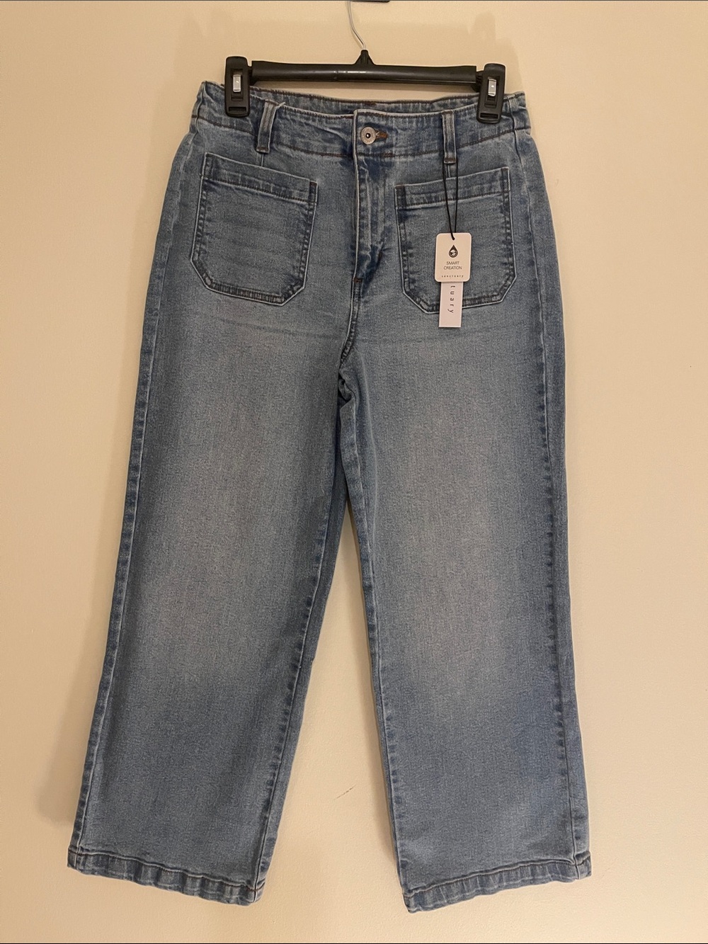 Sanctuary Light Wash Wide Leg Jeans